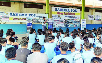 Goes To School di SMK Tunas Karya, Ajak Siswa Tingkatkan Minat Baca dan Menulis